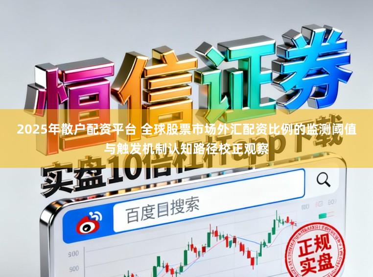 2025年散户配资平台 全球股票市场外汇配资比例的监测阈值与触发机制认知路径校正观察