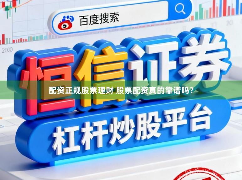 配资正规股票理财 股票配资真的靠谱吗？