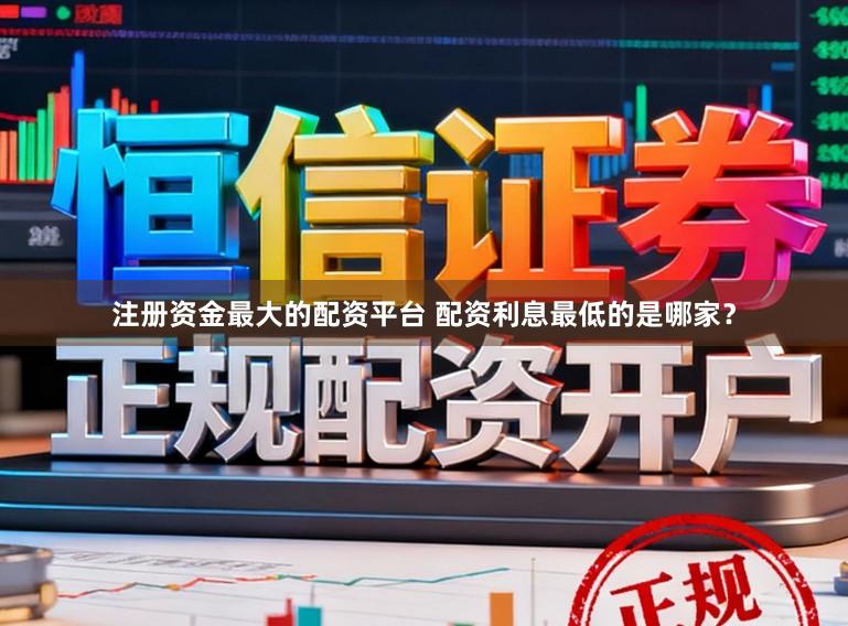 注册资金最大的配资平台 配资利息最低的是哪家？